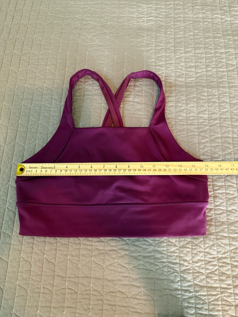 FP Movement by Free People Mauve Purple Square Neck Sports Bra - Picture 6 of 6